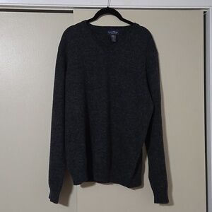 Club Room by Charter Club Men's Lambswool V-Neck Pullover Sweater Size Large